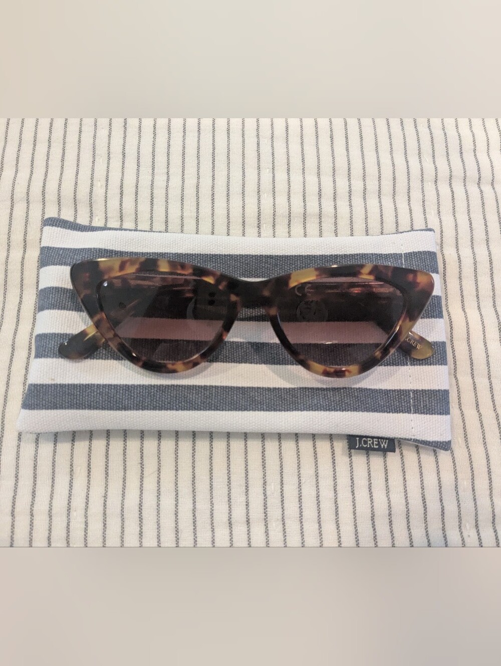J.Crew Women's Cat Eye Brown Sunglasses